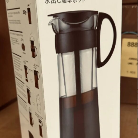 Hario Mizudashi Cold Brew Coffee Pot, 1000 ml, Black, NEW - Picture 3 of 3